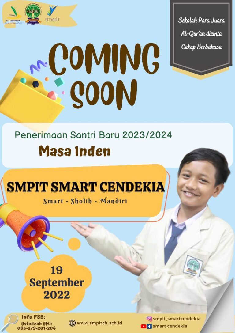 COMING SOON PENERIMAAN SANTRI BARU
